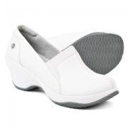 Ανατομικό Δερμάτινο Παπούτσι Stina white - Suecos