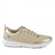 Ανατομικό Παπούτσι Alma Metallic Gold Suecos - Image 3