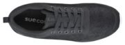 Ανατομικό παπούτσι Alma velvety black/white - Image 5