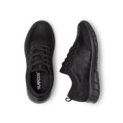 Ανατομικά αθλητικά παπούτσια - Alma Velvet Total Black Suecos - Image 6