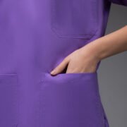 Ιατρική – Νοσηλευτική στολή – Μωβ OEM - Image 2